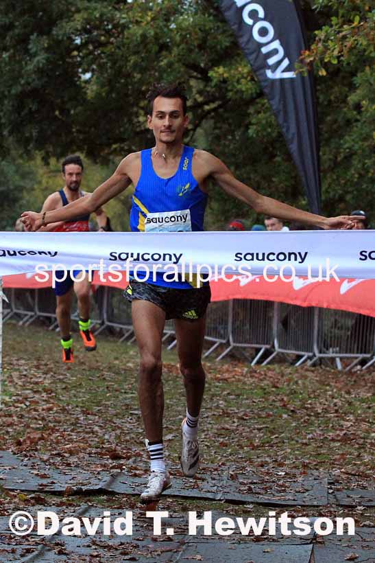 Senior Men, 2022 National Cross Country Relays, Berry Hill Park, Mansfield.  Photo: David T. Hewitson/Sports for All Pics